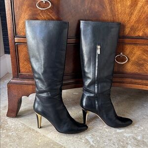 Jimmy Choo Black Heeled Boots